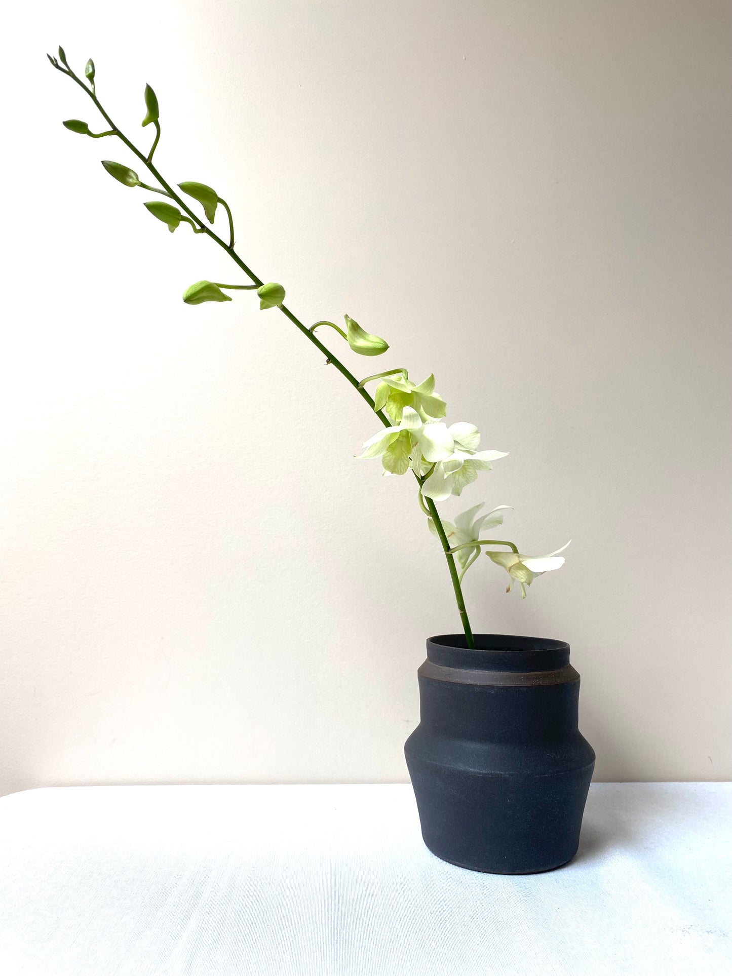 Angled vase