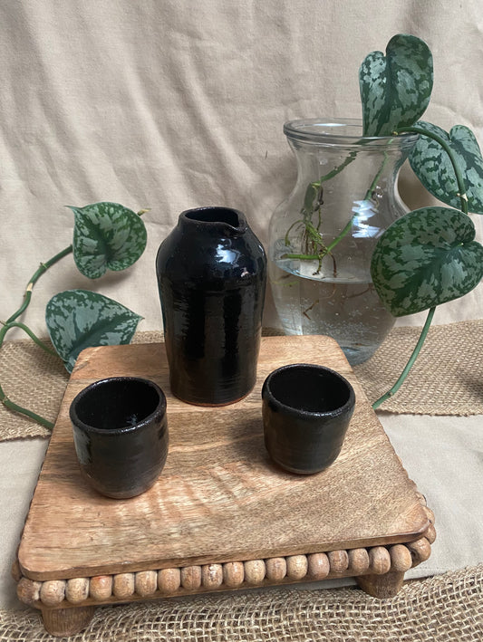 Midnight sake set