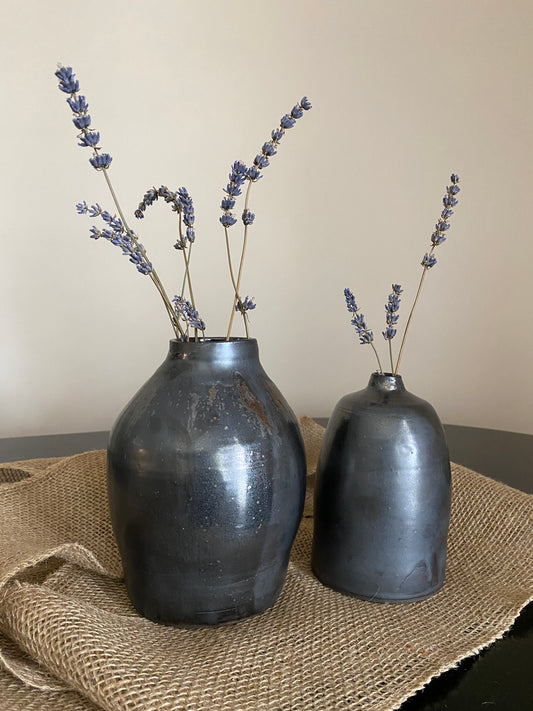 Alchemy large vase and stem vase set