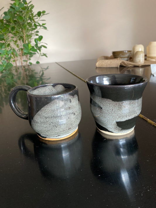 White Noise mug and yunomi set