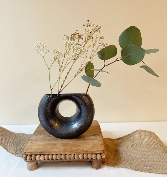 Alchemy 2/3 donut vase